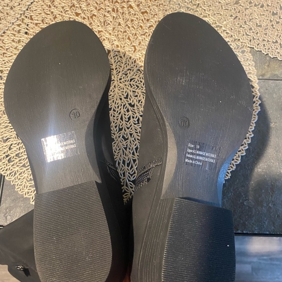 NIB Olivia Miller knee high boots, black size 10. - Picture 7 of 9